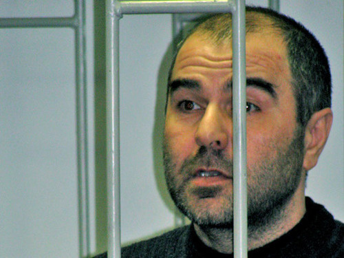 Bammatkhan Sheikhov in the Dagestan Supreme Court room, December 22, 2008. Photo by Natalia Krainova for the ‘Caucasian Knot’. Bammatkhan Sheikhov in the Dagestan Supreme Court room, December 22, 2008. Photo by Natalia Krainova for the ‘Caucasian Knot’.