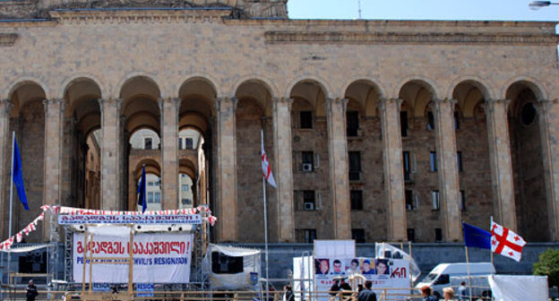 Georgian parliament. Photo of "Caucasian Knot" Georgian parliament. Photo of "Caucasian Knot"