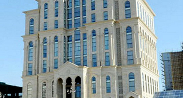 The CEC of Azerbaijan building. Photo: http://mod.az/ The CEC of Azerbaijan building. Photo: http://mod.az/