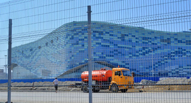 The Winter Sports Palace "Iceberg". Photo by Svetlana Kravchenko for the "Caucasian Knot" The Winter Sports Palace "Iceberg". Photo by Svetlana Kravchenko for the "Caucasian Knot"