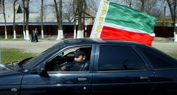 Inauguration of Ramzan Kadyrov, the city of Gudermes, April 2007. Photo by www.chechnyafree.ru Inauguration of Ramzan Kadyrov, the city of Gudermes, April 2007. Photo by www.chechnyafree.ru