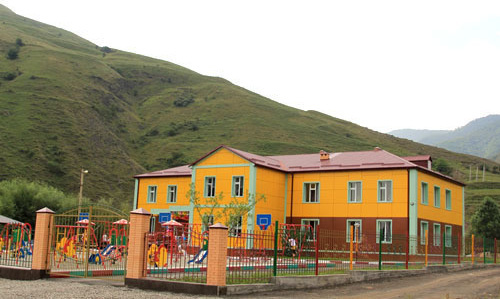 Kindergarten in Itum-Kali, Chechnya. Photo: http://itum-kali.com/ Kindergarten in Itum-Kali, Chechnya. Photo: http://itum-kali.com/