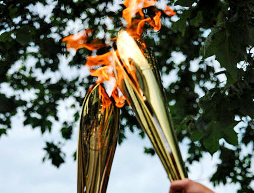 Olympic Flame. Photo: Nina Zotina, YUGA.ru Olympic Flame. Photo: Nina Zotina, YUGA.ru