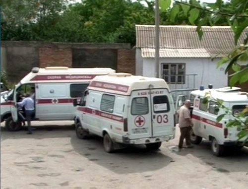 At the central city hospital of Khasavyurt. Photo: http://newdagestan.ru At the central city hospital of Khasavyurt. Photo: http://newdagestan.ru