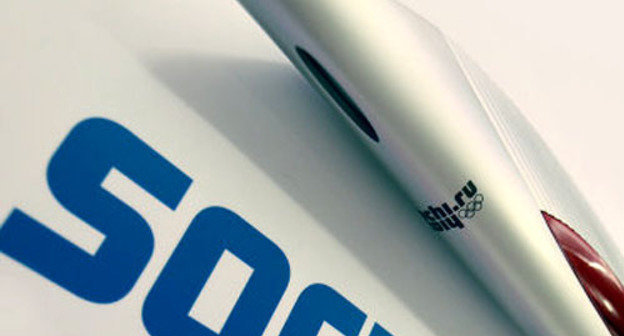 The Olympic torch. Photo http://sochi2014.rsport.ru/ The Olympic torch. Photo http://sochi2014.rsport.ru/