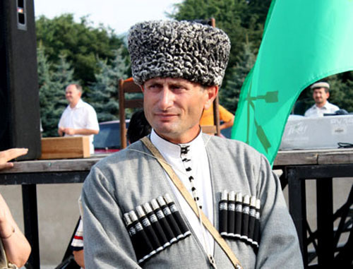 Ibragim Yaganov, the head of the organization named "Khase". Photo: Circassian portal Adyge Kheku http://www.aheku.org/ Ibragim Yaganov, the head of the organization named "Khase". Photo: Circassian portal Adyge Kheku http://www.aheku.org/