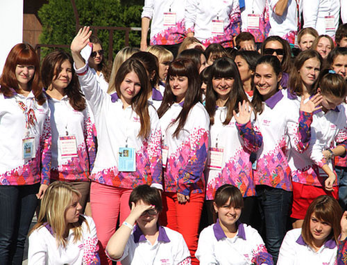 Sochi 2014 Volunteer Team. Photo by Krasnodar administration, http://krd.ru/ Sochi 2014 Volunteer Team. Photo by Krasnodar administration, http://krd.ru/