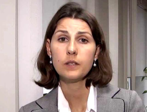 Ekaterina Sokiryanskaya. Screenshot of a video https://www.youtube.com Ekaterina Sokiryanskaya. Screenshot of a video https://www.youtube.com