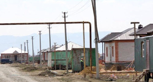 Gamiyakh village in the territory of the new area in the Novolak District of Dagestan. Photo by the State Unitary Enterprise of projects under construction 'New Area' (Novostroy) http://gupns.ru/ Gamiyakh village in the territory of the new area in the Novolak District of Dagestan. Photo by the State Unitary Enterprise of projects under construction 'New Area' (Novostroy) http://gupns.ru/