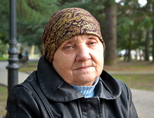 Lydia Lepsveridze, February 22, 2014. Photo by Svetlana Kravchenko for the ‘Caucasian Knot’. Lydia Lepsveridze, February 22, 2014. Photo by Svetlana Kravchenko for the ‘Caucasian Knot’.