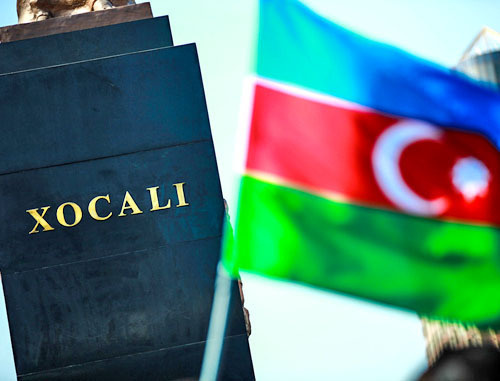 Memorial to the victims of the Khojaly tragedy. Baku, February 26, 2014. Photo by Aziz Karimov for the "Caucasian Knot" Memorial to the victims of the Khojaly tragedy. Baku, February 26, 2014. Photo by Aziz Karimov for the "Caucasian Knot"