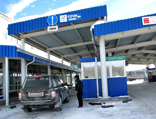 ‘Matveev-Kurgan’ checkpoint in Rostov Region. Photo by Federal Customs Service, http://rosteck.ru/ ‘Matveev-Kurgan’ checkpoint in Rostov Region. Photo by Federal Customs Service, http://rosteck.ru/