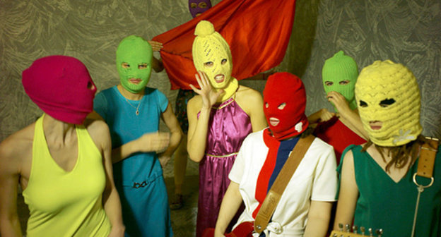 Music band Pussy Riot. Photo by Igor Mukhin, http://commons.wikimedia.org/wiki/File:Pussy_Riot_by_Igor_Mukhin.jpg?uselang=ru, GNU Free Documentation License Music band Pussy Riot. Photo by Igor Mukhin, http://commons.wikimedia.org/wiki/File:Pussy_Riot_by_Igor_Mukhin.jpg?uselang=ru, GNU Free Documentation License