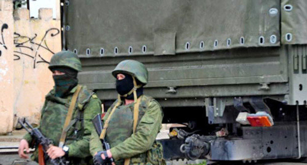 Russian military men. Photo RFE/RL Russian military men. Photo RFE/RL