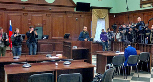 At the Moscow City Court session. Photo by the ‘Caucasian Knot’ correspondent. At the Moscow City Court session. Photo by the ‘Caucasian Knot’ correspondent.