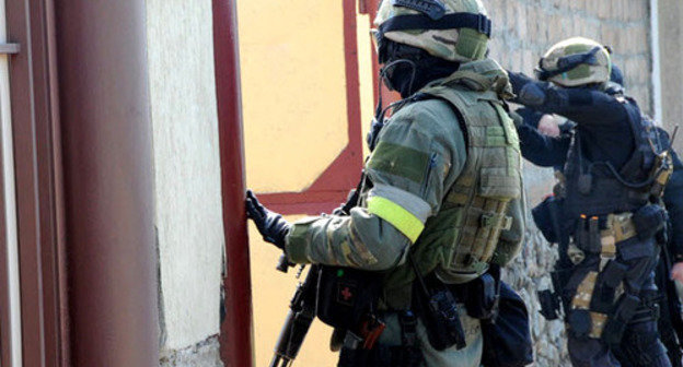 Special operation in Baksan. Kabardino-Balkarian Republic, May 23, 2014. Photo: http://nac.gov.ru Special operation in Baksan. Kabardino-Balkarian Republic, May 23, 2014. Photo: http://nac.gov.ru