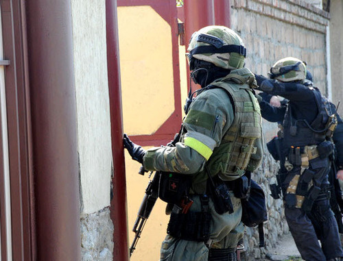 Special operation in Baksan. Kabardino-Balkarian Republic, May 23, 2014. Photo: http://nac.gov.ru Special operation in Baksan. Kabardino-Balkarian Republic, May 23, 2014. Photo: http://nac.gov.ru