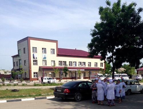 Kurchaloyevsky District Central Hospital. Chechnya, May 2014. Photo by Magomed Magomedov for the "Caucasian Knot" Kurchaloyevsky District Central Hospital. Chechnya, May 2014. Photo by Magomed Magomedov for the "Caucasian Knot"