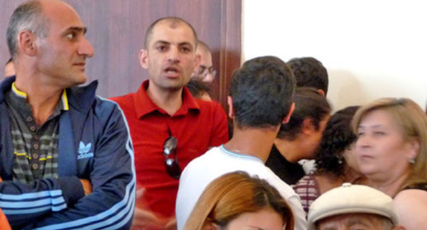 At the courtroom during the trial in the case against Volodya Avetisyan. Yerevan, June 6, 2014. Photo by Armine Martirosyan for the "Caucasian Knot" At the courtroom during the trial in the case against Volodya Avetisyan. Yerevan, June 6, 2014. Photo by Armine Martirosyan for the "Caucasian Knot"