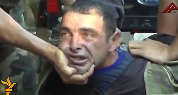Karen Petrosyan, operative video footage. Photo: screenshot of a reportage made by Irina Ovannisyan http://rus.azatutyun.am/content/article/26525305.html