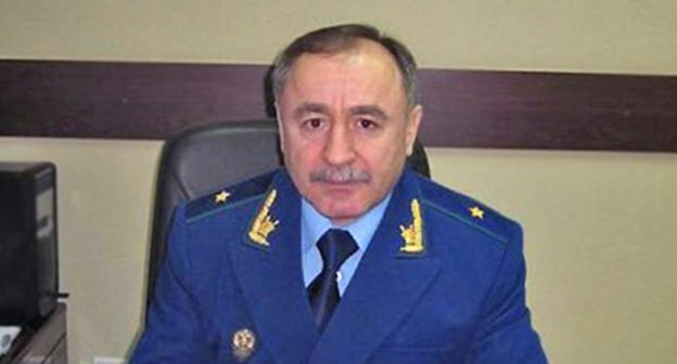 Ramazan Shakhnavazov, the Public Prosecutor of Dagestan. Photo: http://dagpravda.ru/?com=materials&task=view&page=material&id=30899 Ramazan Shakhnavazov, the Public Prosecutor of Dagestan. Photo: http://dagpravda.ru/?com=materials&task=view&page=material&id=30899