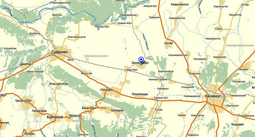 Map of Kadi-Yurt and Engel-Yurt villages. Photo: http://maps.yandex.ru/?text=%D0%A0%D0%BE%D1%81%D1%81%D0%B8%D1%8F%2C%20%D0%A7%D0%B5%D1%87%D0%B5%D0%BD%D1%81%D0%BA%D0%B0%D1%8F%20%D0%A0%D0%B5%D1%81%D0%BF%D1%83%D0%B1%D0%BB%D0%B8%D0%BA%D0%B0%2C%20%D0%93%D1%83%D0%B4%D0%B5%D1%80%D0%BC%D0%B5%D1%81%D1%81%D0%BA%D0%B8%D0%B9%20%D1%80%D0%B0%D0%B9%D0%BE%D0%BD%2C%20%D1%81%D0%B5%D0%BB%D0%BE%20%D0%AD%D0%BD%D0%B3%D0%B5%D0%BB%D1%8C-%D0%AE%D1%80%D1%82&sll=46.356069%2C43.324761&ol=geo&oll=46.356069%2C43.324761&ll=46.374866%2C43.319842&spn=1.084900%2C0.421628&z=11&l=map Map of Kadi-Yurt and Engel-Yurt villages. Photo: http://maps.yandex.ru/?text=%D0%A0%D0%BE%D1%81%D1%81%D0%B8%D1%8F%2C%20%D0%A7%D0%B5%D1%87%D0%B5%D0%BD%D1%81%D0%BA%D0%B0%D1%8F%20%D0%A0%D0%B5%D1%81%D0%BF%D1%83%D0%B1%D0%BB%D0%B8%D0%BA%D0%B0%2C%20%D0%93%D1%83%D0%B4%D0%B5%D1%80%D0%BC%D0%B5%D1%81%D1%81%D0%BA%D0%B8%D0%B9%20%D1%80%D0%B0%D0%B9%D0%BE%D0%BD%2C%20%D1%81%D0%B5%D0%BB%D0%BE%20%D0%AD%D0%BD%D0%B3%D0%B5%D0%BB%D1%8C-%D0%AE%D1%80%D1%82&sll=46.356069%2C43.324761&ol=geo&oll=46.356069%2C43.324761&ll=46.374866%2C43.319842&spn=1.084900%2C0.421628&z=11&l=map