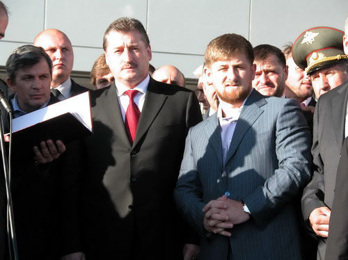 Ramzan Kadyrov (right). Photo by www.chechnyafree.ru Ramzan Kadyrov (right). Photo by www.chechnyafree.ru