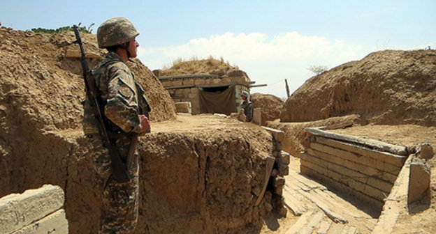 Frontline of the NKR's Defence Army. Photo by Alvard Grigoryan for the "Caucasian Knot" Frontline of the NKR's Defence Army. Photo by Alvard Grigoryan for the "Caucasian Knot"
