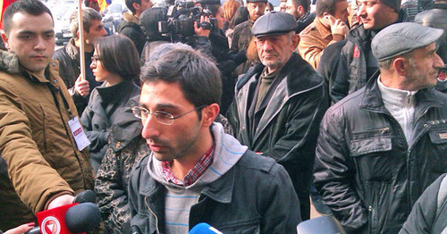 A protest action against rise in prices. Yerevan, December 18, 2014. Photo http://www.tert.am/ru/ A protest action against rise in prices. Yerevan, December 18, 2014. Photo http://www.tert.am/ru/