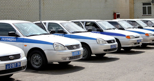 Police cars. Ingushetia. Photo: Ingush Ministry of Internal Affairs, http://06.mvd.ru Police cars. Ingushetia. Photo: Ingush Ministry of Internal Affairs, http://06.mvd.ru