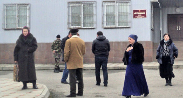 Court building where the case of the attack on Nalchik was considered. December 23, 2014. Photo by the ‘Caucasian Knot’ correspondent. 