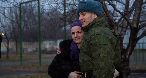 Seeing-off the recruits, December 2014, Ingushetia. Photo: http://www.ingushetia.ru/photo/archives/021855.shtml Seeing-off the recruits, December 2014, Ingushetia. Photo: http://www.ingushetia.ru/photo/archives/021855.shtml