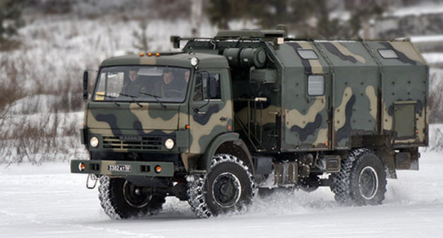 A truck of the Russian armed forces. Photo: http://mil.ru/images/military/military/2015/DSC_1170-900.jpg A truck of the Russian armed forces. Photo: http://mil.ru/images/military/military/2015/DSC_1170-900.jpg