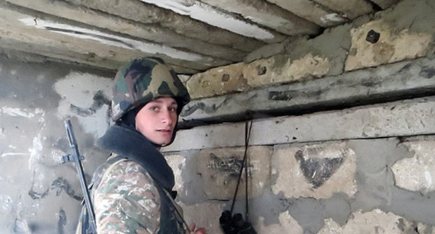 On the front line. Nagorno-Karabakh. Photo by Alvard Grigoryan for the "Caucasian Knot"