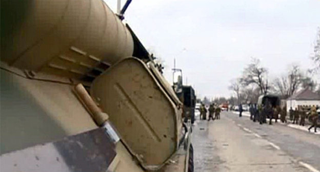 Law enforcerment forces. Photo: http://nac.gov.ru/nakmessage/2015/01/05/v-chechne-v-khode-spetsoperatsii-neitralizovany-dvoe-banditov.html