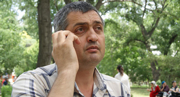 Ruslan Magomedragimov, July 2013. Photo by Natalya Kraynova for the "Caucasian Knot"