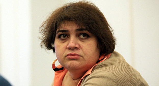 Khadija Ismayilova. Photo by Aziz Karimov for the "Caucasian Knot"