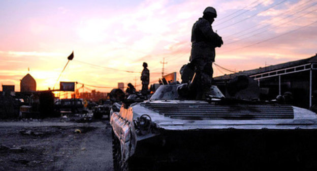 Iraqi soldiers on duty. Iraq. Photo: Tech. Sgt. William Greer https://ru.wikipedia.org/