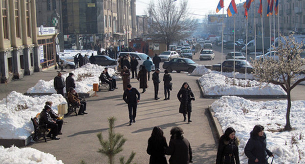 A street in Gyumri. Photo by Tigran Petrosyan for the "Caucasian Knot"