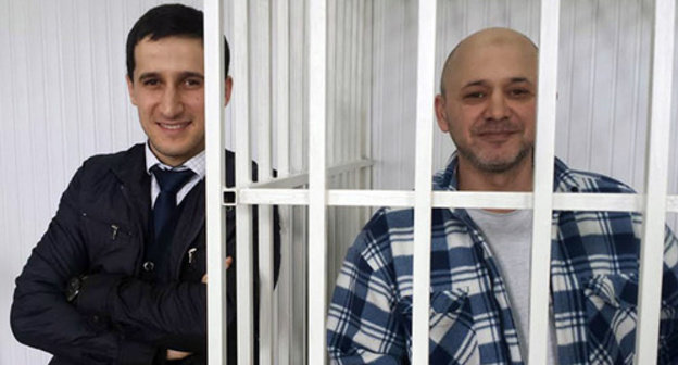 Shamil Musaev (right) and Askhab Khaskhanov. Photo by Adam Abubakarov