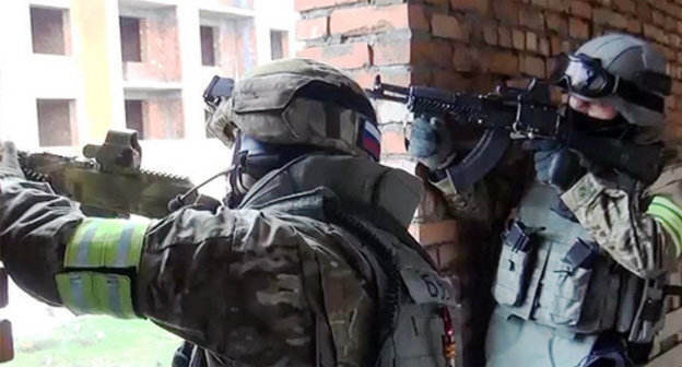 Special operation in Makhachkala. Photo: http://nac.gov.ru/nakmessage/2015/04/02/v-khasavyurte-neitralizovan-glavar-kizlyarskoi-bandgruppy.html