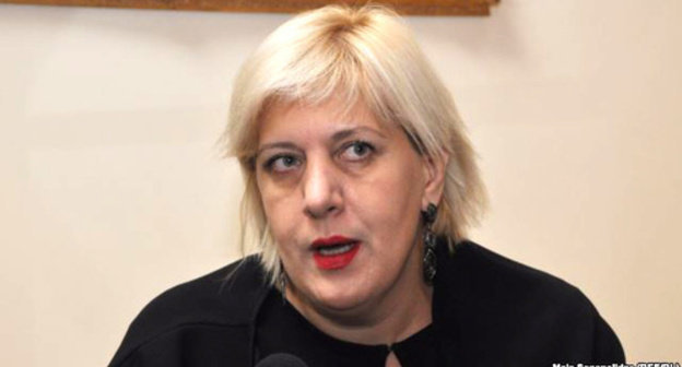 Dunja Mijatovic, the OSCE Representative on Freedom of the Media. Photo: Mzia Saganelidze, RFE / RL, www.radioazadlyg.org/content/article/25387009.html