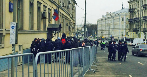 The Basmanny District Court of Moscow. Photo by the "Caucasian Knot" correspondent