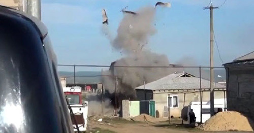 The special operation carried out in the village of Gerei-Avlak of Buynaksk. April 20, 2015. Photo http://nac.gov.ru/ The special operation carried out in the village of Gerei-Avlak of Buynaksk. April 20, 2015. Photo http://nac.gov.ru/