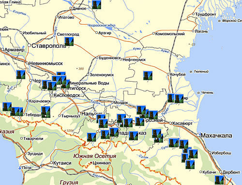 A piece of the "Maps of Peaceful Caucasus" project. Photo by http://maps.yandex.ru/?text=http://www.kavkaz-uzel.ru/geo_objects/map.xml A piece of the "Maps of Peaceful Caucasus" project. Photo by http://maps.yandex.ru/?text=http://www.kavkaz-uzel.ru/geo_objects/map.xml