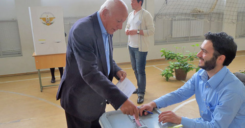 The parliamentary elections in Nagorno-Karabakh. The electoral district in the Martuni Region. May 3, 2015. Photo by Alvard Grigoryan for the "Caucasian Knot"