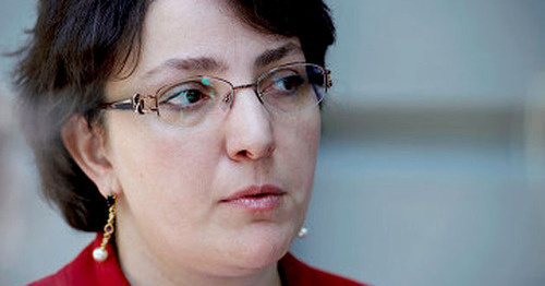 Tinatin Khidasheli. Photo: NEWSGEORGIA, Alexander Imedashvili http://newsgeorgia.ru/