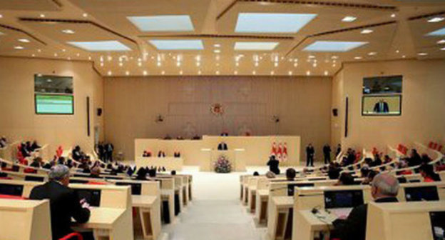 The session of the Government of Georgia. Photo https://www.facebook.com/Margvelashvili