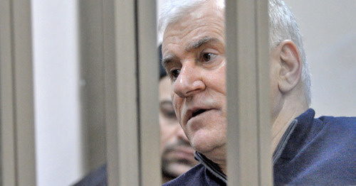 Said Amirov in the court room, Rostov-on-Don, May 12, 2015. Photo by Oleg Pchelov for the ‘Caucasian Knot’. Said Amirov in the court room, Rostov-on-Don, May 12, 2015. Photo by Oleg Pchelov for the ‘Caucasian Knot’.