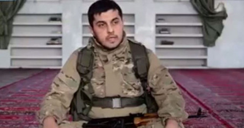 Nadir Abu Khalid in Syria. Screenshot from video posted by user kazim samu, http://www.youtube.com/watch?v=LC_SB4cGcl0